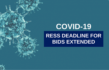 Photo for article RESS and COVID-19: The Deadline for Bids Extended